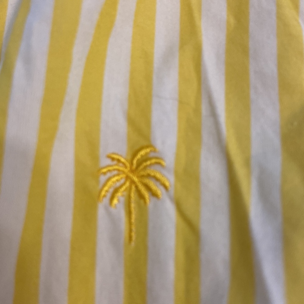 Lilly Pulitzer Vintage Unique Shirt size 2 excellent condition yellow and white - Picture 10 of 12